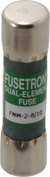 Cooper Bussmann - 250 VAC, 2.8 Amp, Time Delay General Purpose Fuse - Fuse Holder Mount, 1-1/2" OAL, 10 at 125 V kA Rating, 13/32" Diam - Industrial Tool & Supply