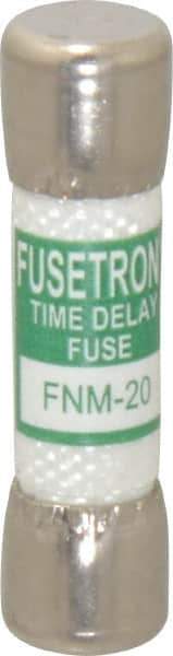 Cooper Bussmann - 250 VAC, 20 Amp, Time Delay General Purpose Fuse - Fuse Holder Mount, 1-1/2" OAL, 10 at AC kA Rating, 13/32" Diam - Industrial Tool & Supply