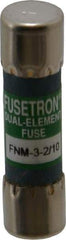 Cooper Bussmann - 250 VAC, 3.2 Amp, Time Delay General Purpose Fuse - Fuse Holder Mount, 1-1/2" OAL, 10 at 125 V kA Rating, 13/32" Diam - Industrial Tool & Supply