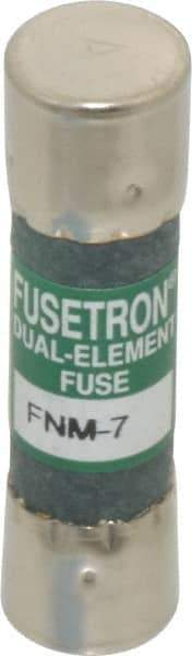 Cooper Bussmann - 250 VAC, 7 Amp, Time Delay General Purpose Fuse - Fuse Holder Mount, 1-1/2" OAL, 10 at 125 V kA Rating, 13/32" Diam - Industrial Tool & Supply