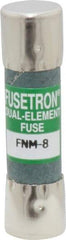 Cooper Bussmann - 250 VAC, 8 Amp, Time Delay General Purpose Fuse - Fuse Holder Mount, 1-1/2" OAL, 10 at 125 V kA Rating, 13/32" Diam - Industrial Tool & Supply