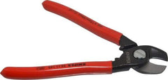 Knipex - 6-1/2" OAL, 12 AWG Capacity, Cable Cutter - Ergo Dual Component Handle - Industrial Tool & Supply