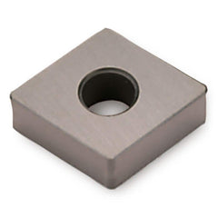 Turning Insert:  CNGA433 AB20,  Ceramic Al2O3 & TiCN Finish,  Neutral,  0.5080″ Long,  1/2″ Inscribed Circle,  0.0470″ Corner Radius,  80.0 &deg N/A Diamond,  Series  CNGA