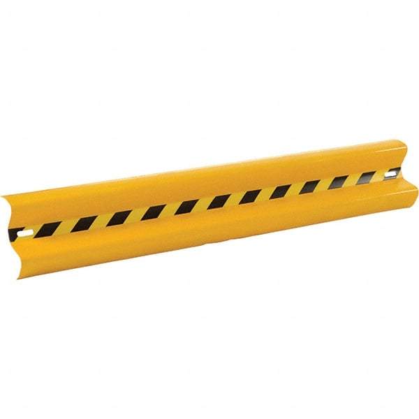 Vestil - 48' Long x 12" High, Straight Guard Rail - 30 Lb - Industrial Tool & Supply