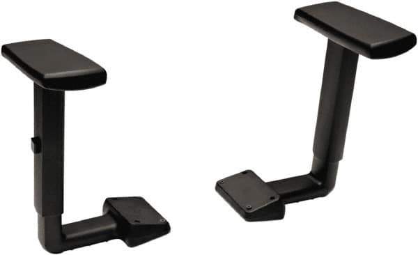 Hon - Black Adjustable Arms - For HON Volt Series Task Chairs - Industrial Tool & Supply
