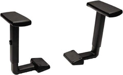 Hon - Black Adjustable Arms - For HON Volt Series Task Chairs - Industrial Tool & Supply