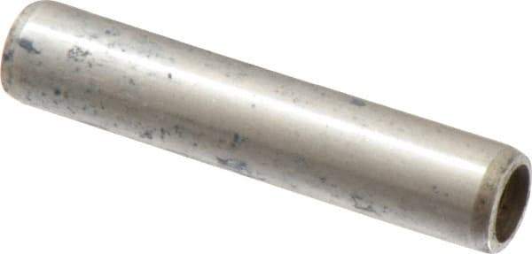 Metric Blue - 6mm Diam x 30mm Pin Length Alloy Steel Pull Out Dowel Pin - 1 Beveled & 1 Threaded End - Industrial Tool & Supply