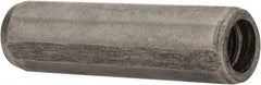 Metric Blue - 8mm Diam x 30mm Pin Length Alloy Steel Pull Out Dowel Pin - 1 Beveled & 1 Threaded End - Industrial Tool & Supply