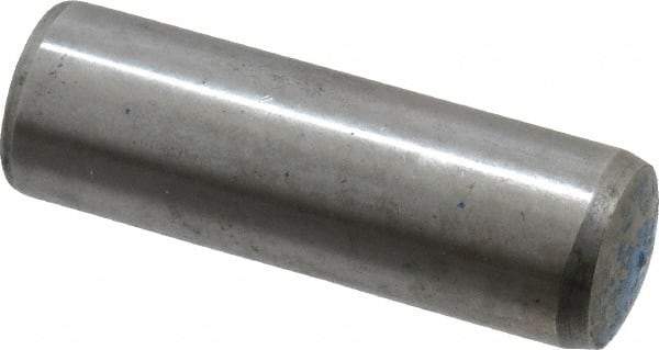 Metric Blue - 16mm Diam x 50mm Pin Length Alloy Steel Pull Out Dowel Pin - 1 Beveled & 1 Threaded End - Industrial Tool & Supply