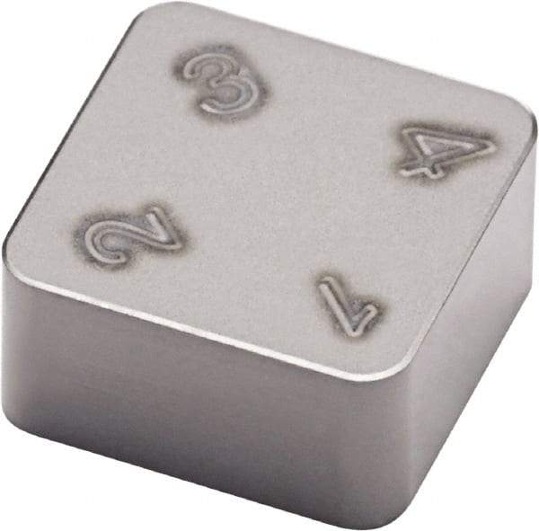 Seco - SNGN322 Grade CBN010 PCBN Turning Insert - Uncoated, 90° Square, 3/8" Inscr Circle, 1/8" Thick, 1/32" Corner Radius - Industrial Tool & Supply