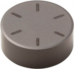 Seco - RNMN32 Grade CBN500 PCBN Turning Insert - Uncoated, Round, 3/8" Inscr Circle, 1/8" Thick - Industrial Tool & Supply