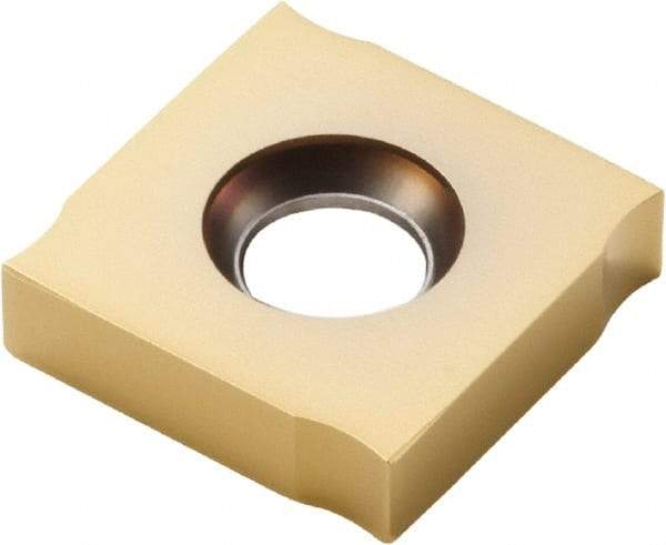 Seco - 335.1912045 M08 Grade F40M Carbide Milling Insert - TiAlN/TiN Finish, 0.177" Thick, 1/2" Inscribed Circle - Industrial Tool & Supply