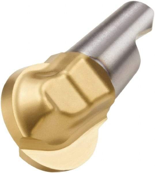 Seco - MM12 M07 Grade F30M Carbide End Milling Tip Insert - 2 Flutes, 0.63" Cutting Diam, 0.638" Depth of Cut, 11/16" Extension, 0.315" Cnr Rad - Industrial Tool & Supply