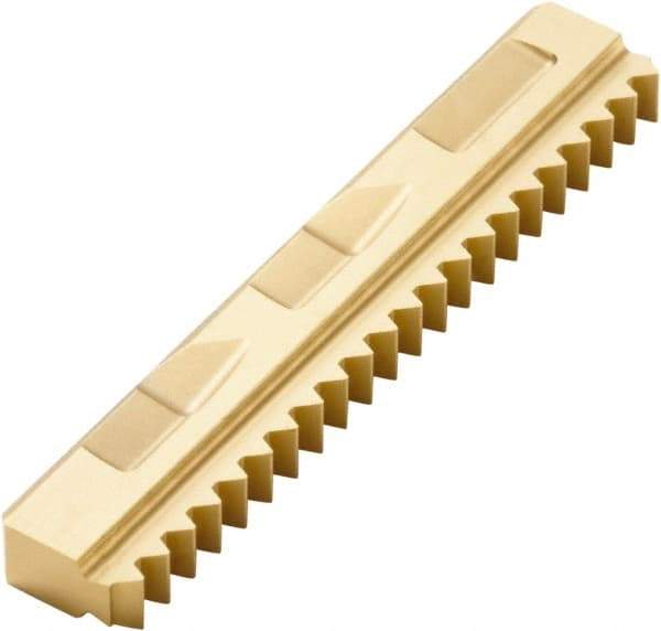 Seco - 20 TPI, Internal Thread, UN Standard, 396.19 F30M Grade Thread Mill Insert - Carbide, TiAlN/TiN Coating - Industrial Tool & Supply