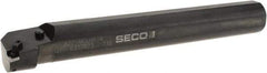 Seco - 2.56" Min Bore Diam, 16" OAL, 2" Shank Diam, A-MCLN Indexable Boring Bar - CNMG 432 Insert, Pin & Clamp Holding Method - Industrial Tool & Supply