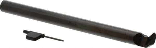 Seco - 1-1/2" Min Bore Diam, 12" OAL, 1" Shank Diam, Indexable Boring Bar - VBMT 21.5.. Insert, Screw Holding Method - Industrial Tool & Supply