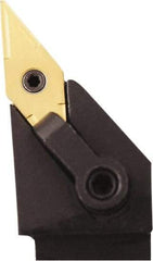 Seco - MVJN, Left Hand Cut, 93° Lead Angle, 1" Shank Height x 1" Shank Width, Negative Rake Indexable Turning Toolholder - 6" OAL, VNMG 432 Insert Compatibility, Series Multi-Directional Turning (MDT) - Industrial Tool & Supply