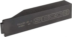 Seco - TRAO, Right Hand Cut, 1-1/4" Shank Height x 1" Shank Width, Neutral Rake Indexable Turning Toolholder - 6" OAL, RCGS Insert Compatibility, Series Multi-Directional Turning (MDT) - Industrial Tool & Supply