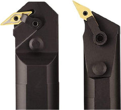 Seco - 2-1/2" Min Bore Diam, 16" OAL, 2" Shank Diam, A-MVPN Indexable Boring Bar - VNMG 332 Insert, Pin & Clamp Holding Method - Industrial Tool & Supply