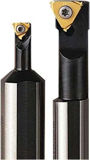 Seco - Internal Thread, Left Hand Cut, 16mm Shank Width x 14mm Shank Height Indexable Threading Toolholder - 150mm OAL, 16NL Insert Compatibility, SN Toolholder, Series Snap Tap - Industrial Tool & Supply
