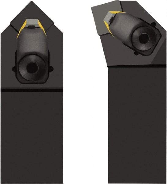 Seco - CSKN, Left Hand Cut, 75° Lead Angle, 32mm Shank Height x 25mm Shank Width, Negative Rake Indexable Turning Toolholder - 170mm OAL, SN..1204.. Insert Compatibility, Series Clamp Lock - Industrial Tool & Supply