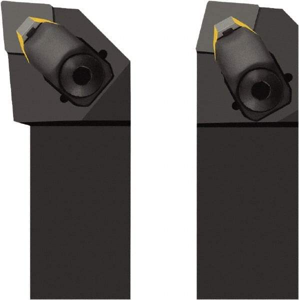 Seco - CCBN, Right Hand Cut, 75° Lead Angle, 25mm Shank Height x 25mm Shank Width, Negative Rake Indexable Turning Toolholder - 150mm OAL, CNGN 0903.. Insert Compatibility, Series Clamp Lock - Industrial Tool & Supply