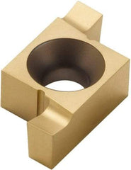 Seco - 1016510ER FG Grade CP30, 1.65mm Cutting Width Carbide Grooving Insert - 1.65mm Max Depth of Cut, Right Hand - Industrial Tool & Supply