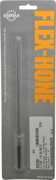 Brush Research Mfg. - 0.217" Bore Diam, 120 Grit, Silicon Carbide Flexible Hone - Fine, 8" OAL - Industrial Tool & Supply