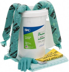 Brady SPC Sorbents - 6 Gal Capacity Hazardous Materials Spill Kit - 6.5 Gal Bucket - Industrial Tool & Supply