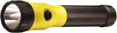 Streamlight - White LED Bulb, 385 Lumens, Industrial/Tactical Flashlight - Yellow Plastic Body, 1 AA Battery Included - Industrial Tool & Supply