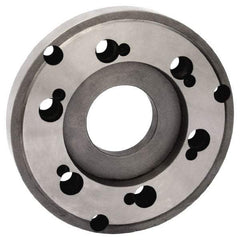 Gibraltar - Adapter Back Plate for 12" Diam Lathe Chucks - D1-8 Mount, Semi-Steel - Industrial Tool & Supply