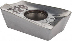 Iscar - APKT1003 Grade IC328 Carbide Milling Insert - TiCN Finish, 3.55mm Thick, 0.5mm Corner Radius - Industrial Tool & Supply