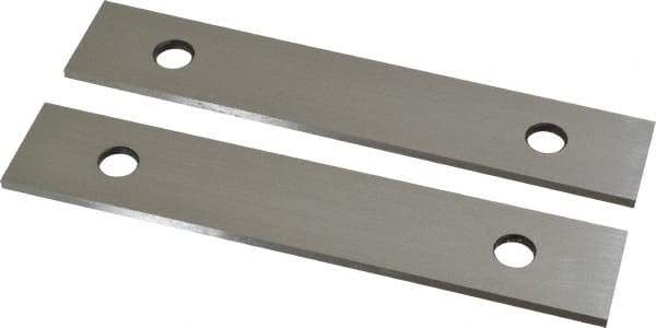 SPI - 6" Long x 1-1/8" High x 1/8" Thick, Steel Parallel - Sold as Matched Pair - Industrial Tool & Supply