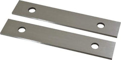 SPI - 6" Long x 1-1/8" High x 1/8" Thick, Steel Parallel - Sold as Matched Pair - Industrial Tool & Supply