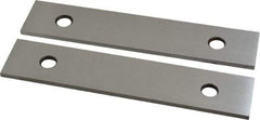 SPI - 6" Long x 1-1/4" High x 1/8" Thick, Steel Parallel - Sold as Matched Pair - Industrial Tool & Supply