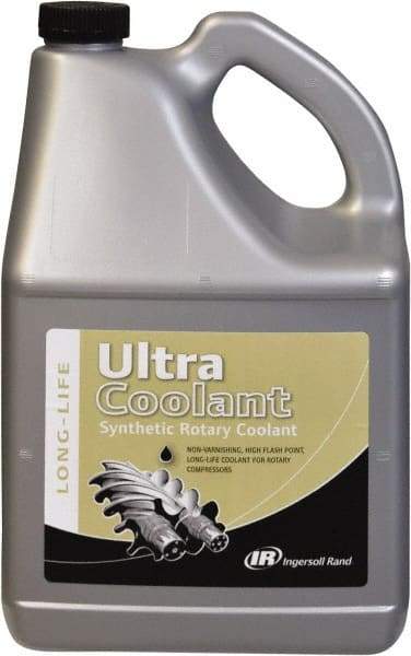 Ingersoll-Rand - 1.2 Gal Jug, ISO 46, SAE 10W-20, Air Compressor Oil - -20°F to 520°, 242 Viscosity (SUS) at 100°F - Industrial Tool & Supply