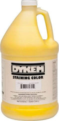 Dykem - 1 Gallon Yellow Staining Color - Bottle - Industrial Tool & Supply