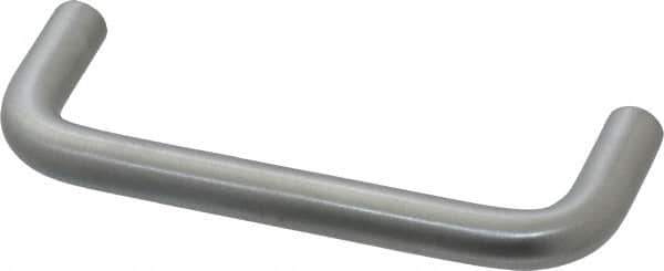80/20 Inc. - 3.3" Long, Steel Door Handle - Steel, 3" Center to Center - Industrial Tool & Supply