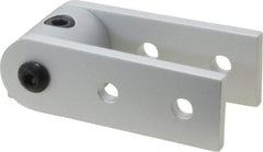 80/20 Inc. - 3" High, Open Shelving 0° 3" Arm Dynamic Pivot Assembly - Aluminum, Use with Series 10 & Bolt Kit 3393 - Industrial Tool & Supply