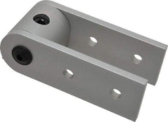 80/20 Inc. - 3" High, Open Shelving 0° 3" Arm Dynamic Pivot Assembly - Aluminum, Use with Series 15 & Bolt Kit 3320 or 3325 - Industrial Tool & Supply