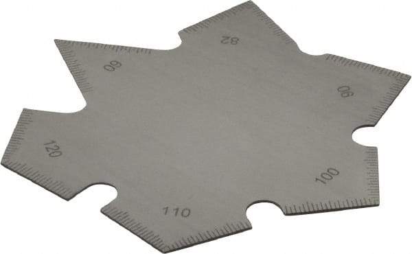 SPI - Angle Gage - 60, 120° Primary Angle - Industrial Tool & Supply