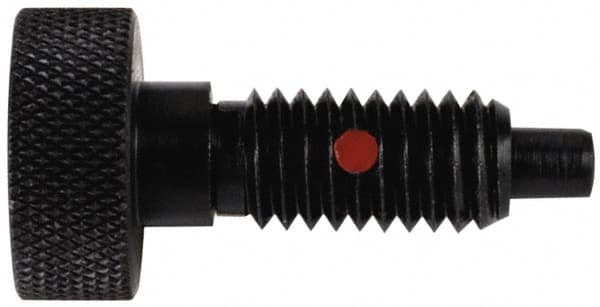 TE-CO - Knob-Handle Plungers Thread Size: 1/2-13 Thread Length (Decimal Inch): 0.8750 - Industrial Tool & Supply