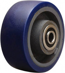 Hamilton - 6 Inch Diameter x 2-1/2 Inch Wide, Polyurethane on Cast Iron Caster Wheel - 1,300 Lb. Capacity, 3-1/4 Inch Hub Length, 3/4 Inch Axle Diameter, Tapered Roller Bearing - Industrial Tool & Supply