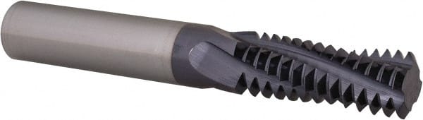 Allied Machine and Engineering - 3/4-10 Internal 4-Flute Solid Carbide Helical Flute Thread Mill - Industrial Tool & Supply