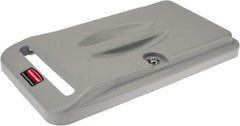 Rubbermaid - Confidential Document Container Lid for Use with Rectangular Container - Plastic - Industrial Tool & Supply