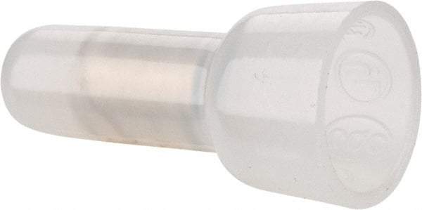 Value Collection - 22 to 14 AWG, 300 Volt, Closed End Twist on Wire Connector - Clear (Color) - Industrial Tool & Supply