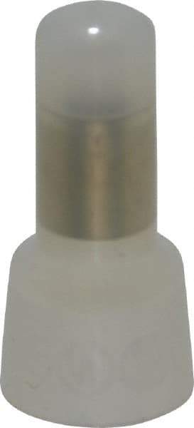 Value Collection - 16 to 10 AWG, 600 Volt, Closed End Twist on Wire Connector - Clear (Color) - Industrial Tool & Supply