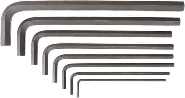 Bondhus - Tamper-Resistant Hex Key Set - 3/32 to 3/8" Range, Protanium High Torque Steel - Industrial Tool & Supply