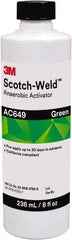 3M - 8 Fl Oz, Green Adhesive Activator - For Use with Threadlockers, Pipe Sealants, Retaining Compounds, Gasket Makers - Industrial Tool & Supply