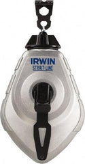 Irwin - 100' Long Chalk Line Reel - Industrial Tool & Supply